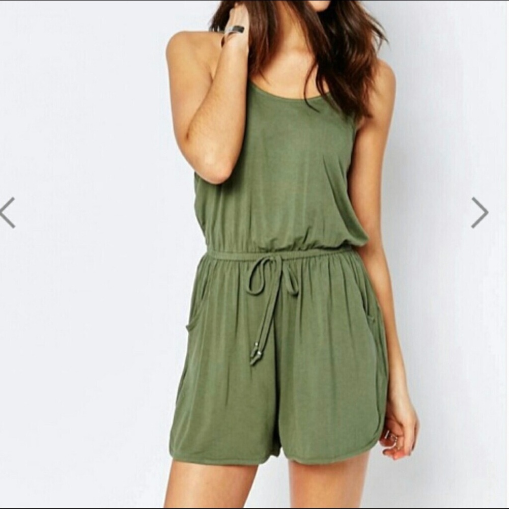 New Look Tie Waist Romper
